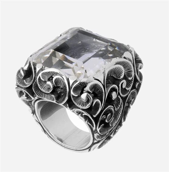 Oiritaly Anello Donna Maria e Luisa Jewels AA0022 INT Argento